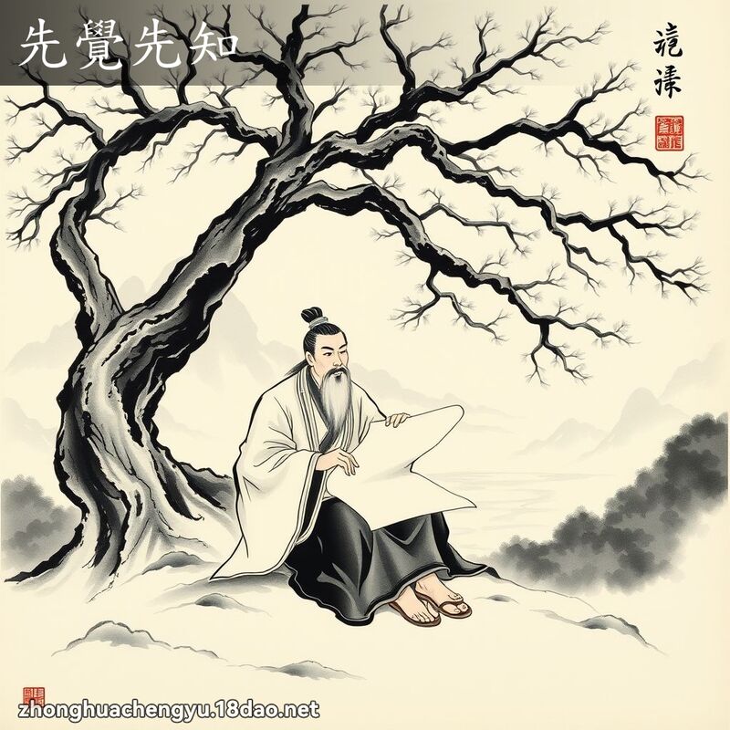 先觉先知 - 中华成语配图