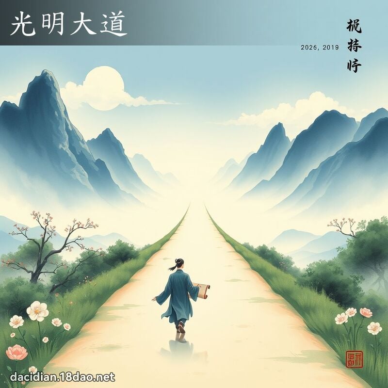 光明大道 配图
