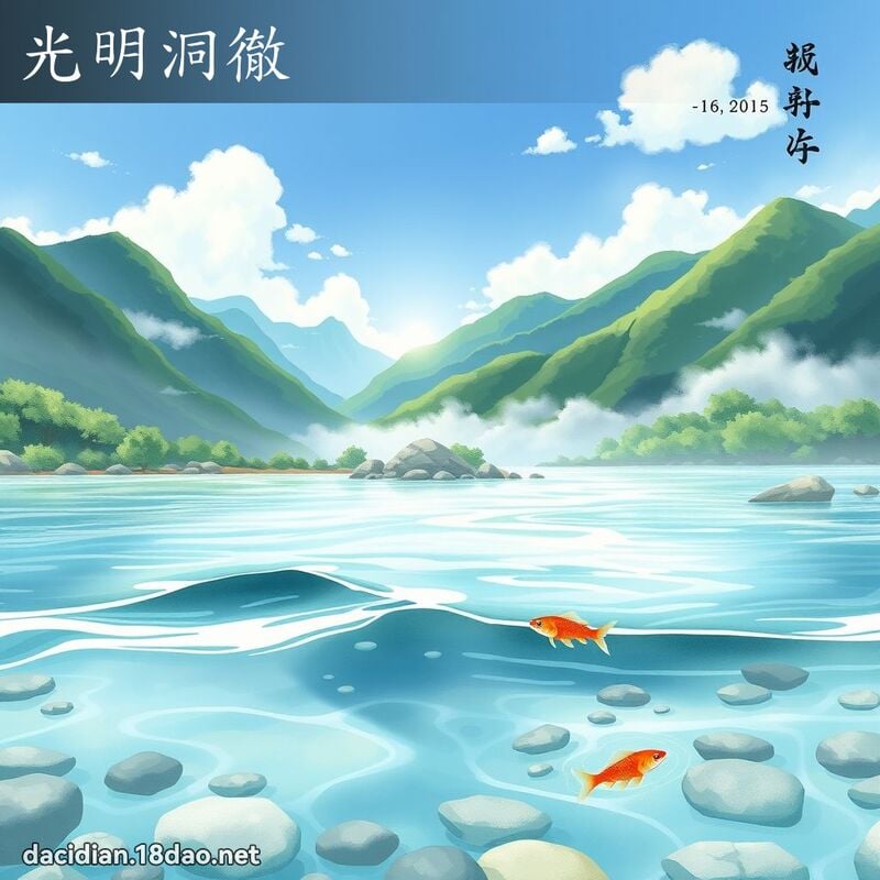 光明洞彻 配图