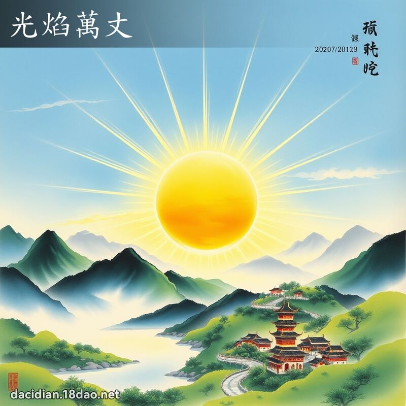 光焰万丈 配图