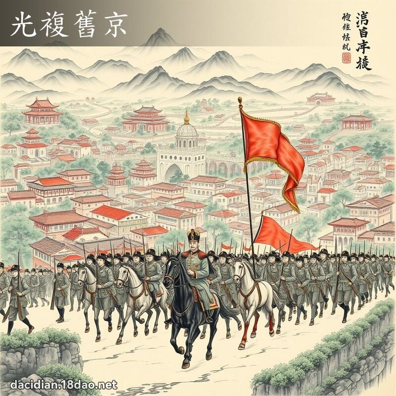光复旧京 配图