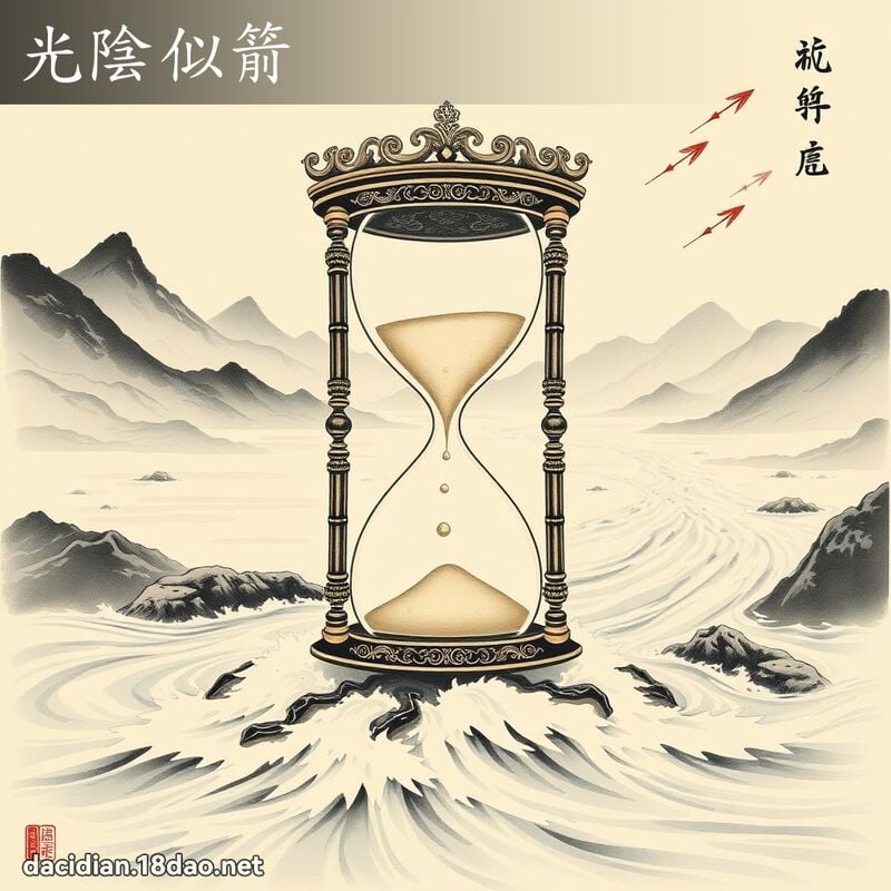 光阴似箭 配图