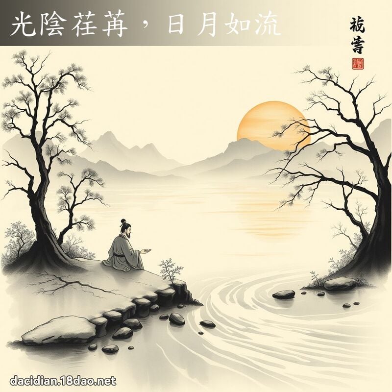 光阴荏苒,日月如流 配图