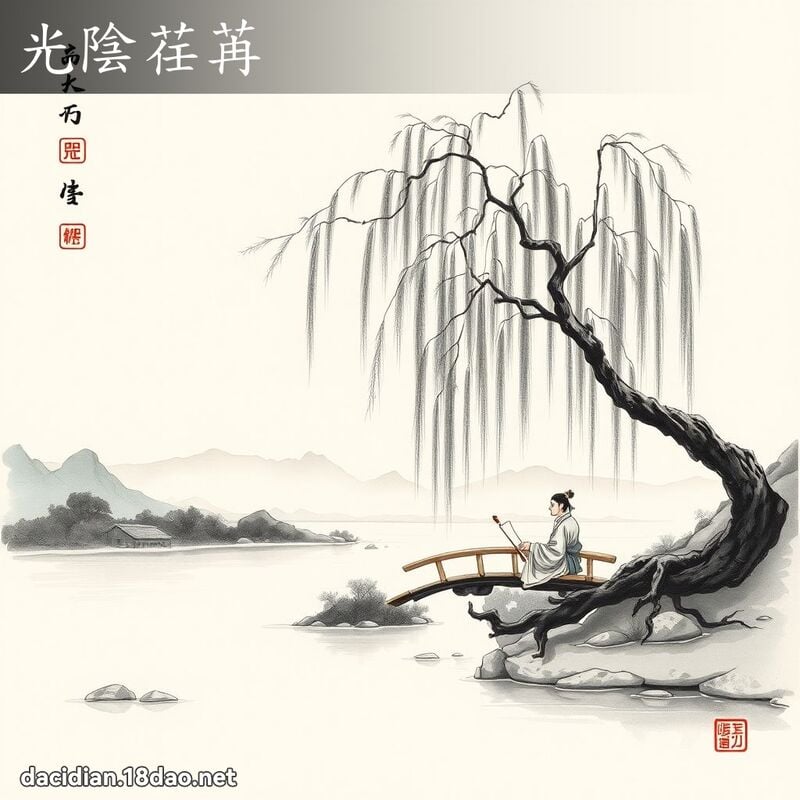 光阴荏苒 配图