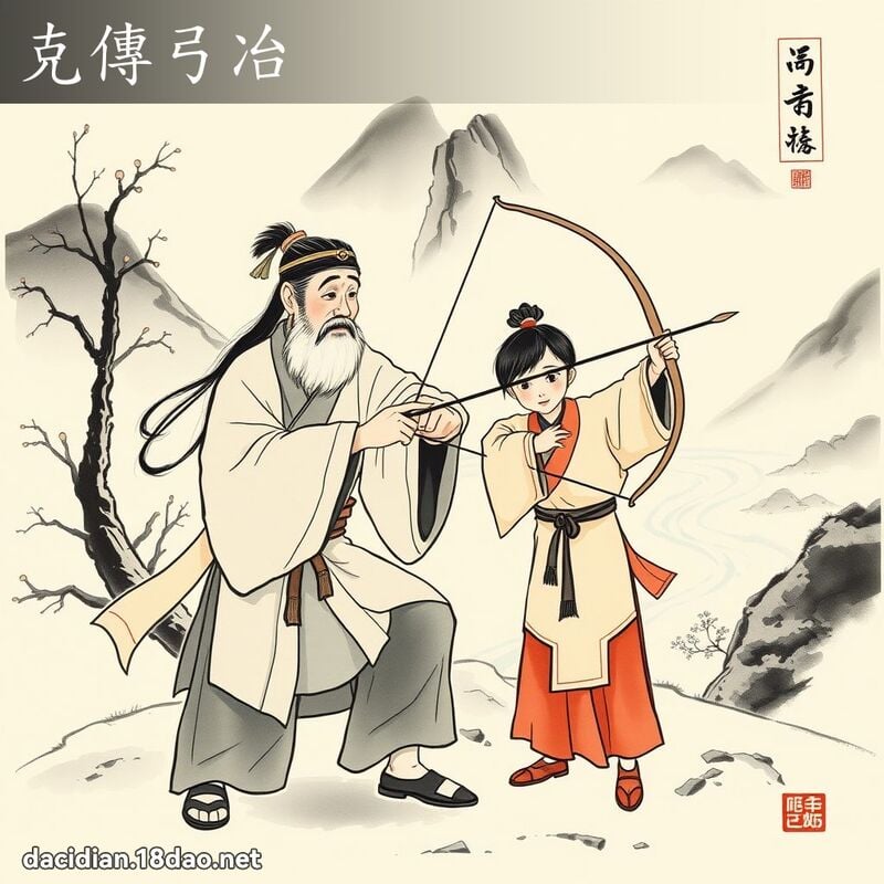 克传弓冶 配图