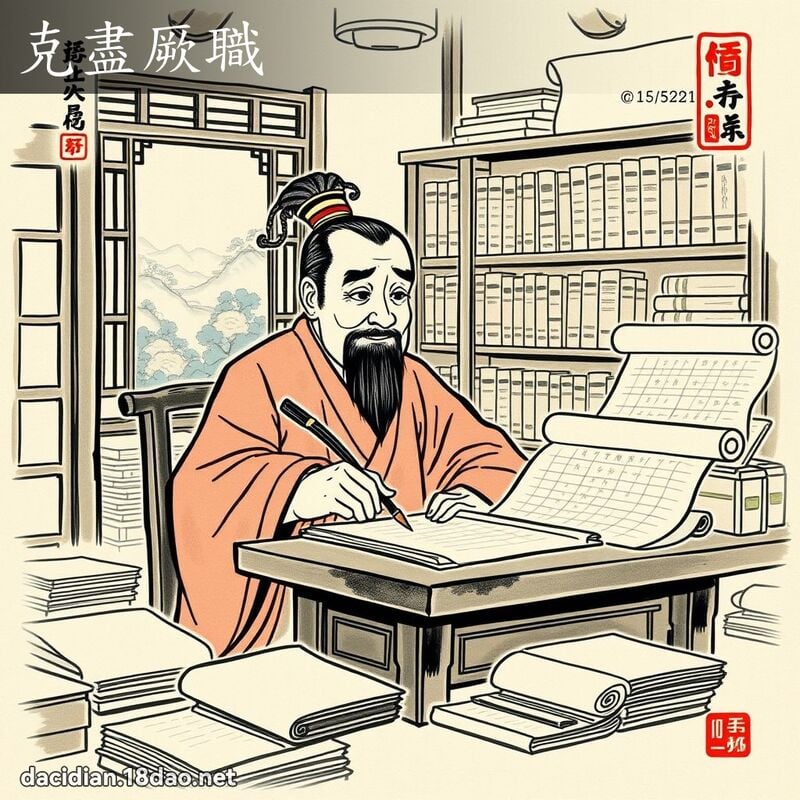 克尽厥职 配图
