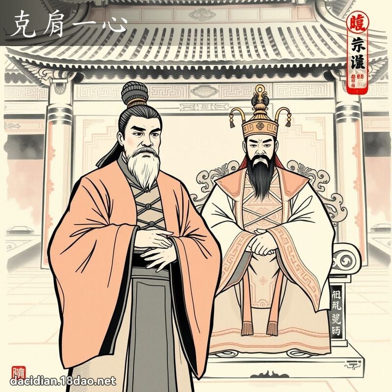 克肩一心 配图