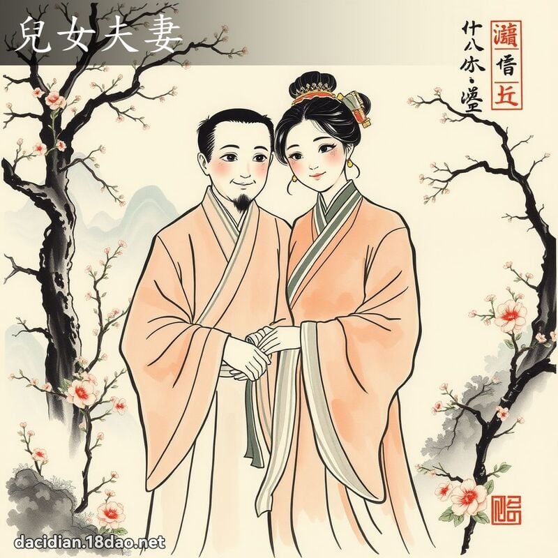 儿女夫妻 配图