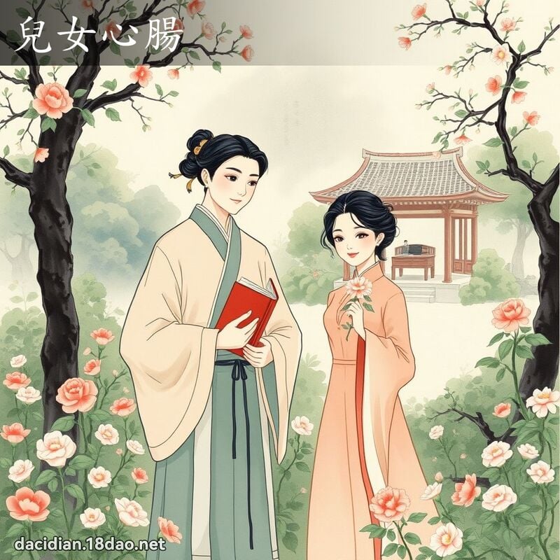 儿女心肠 配图