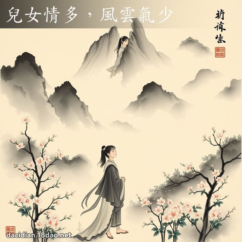 儿女情多,风云气少 配图