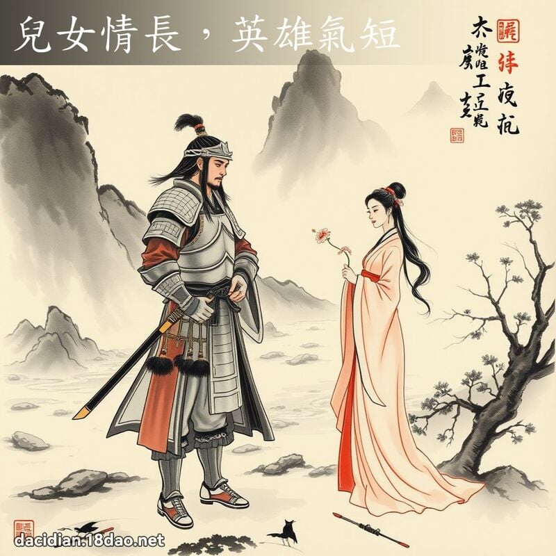 儿女情长,英雄气短 配图