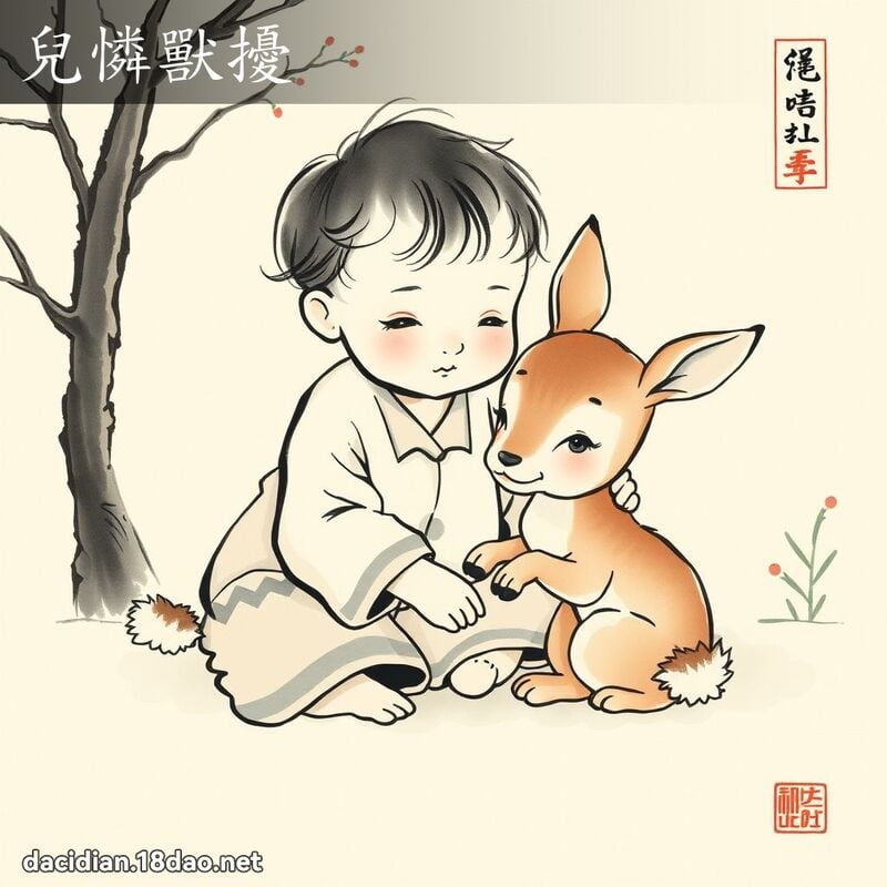 儿怜兽扰 配图