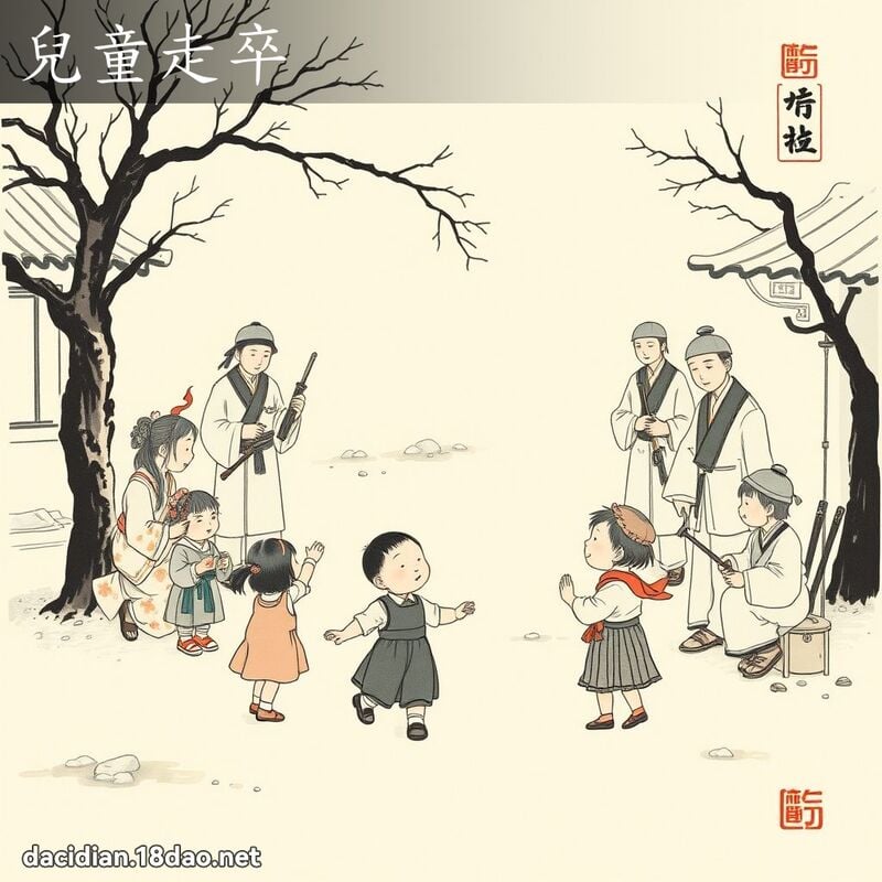 儿童走卒 配图