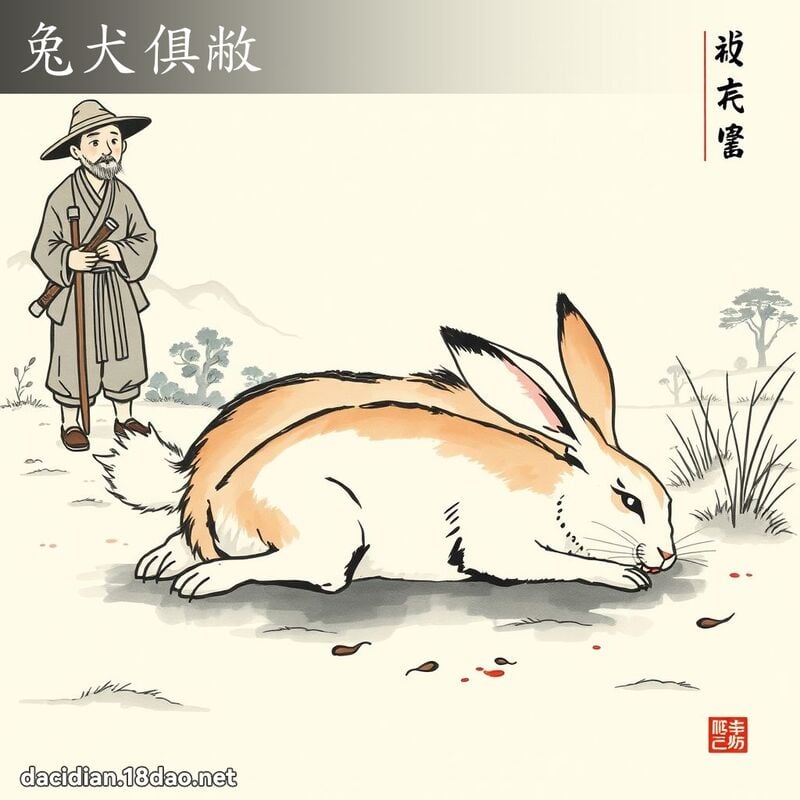 兔犬俱敝 配图
