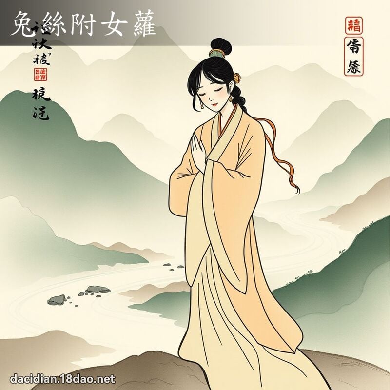 兔丝附女萝 配图