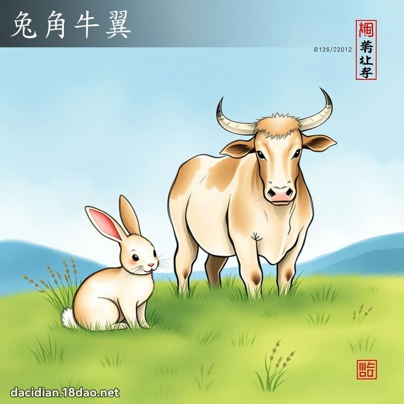 兔角牛翼 配图