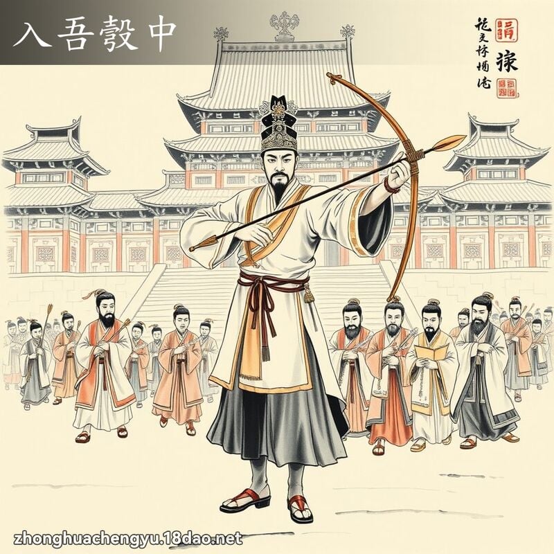 入吾彀中 - 中華成語配圖