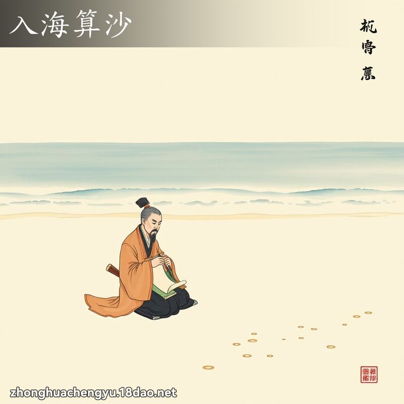 入海算沙 配图