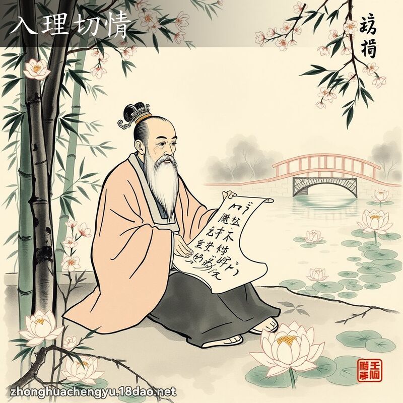 入理切情 配图