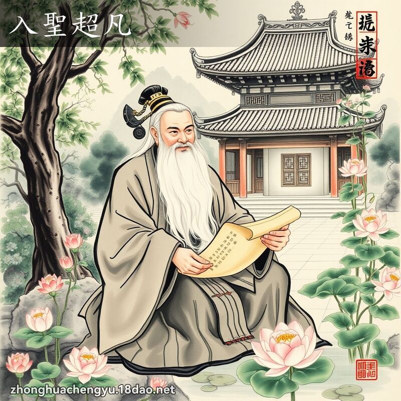 入圣超凡 - 中华成语配图