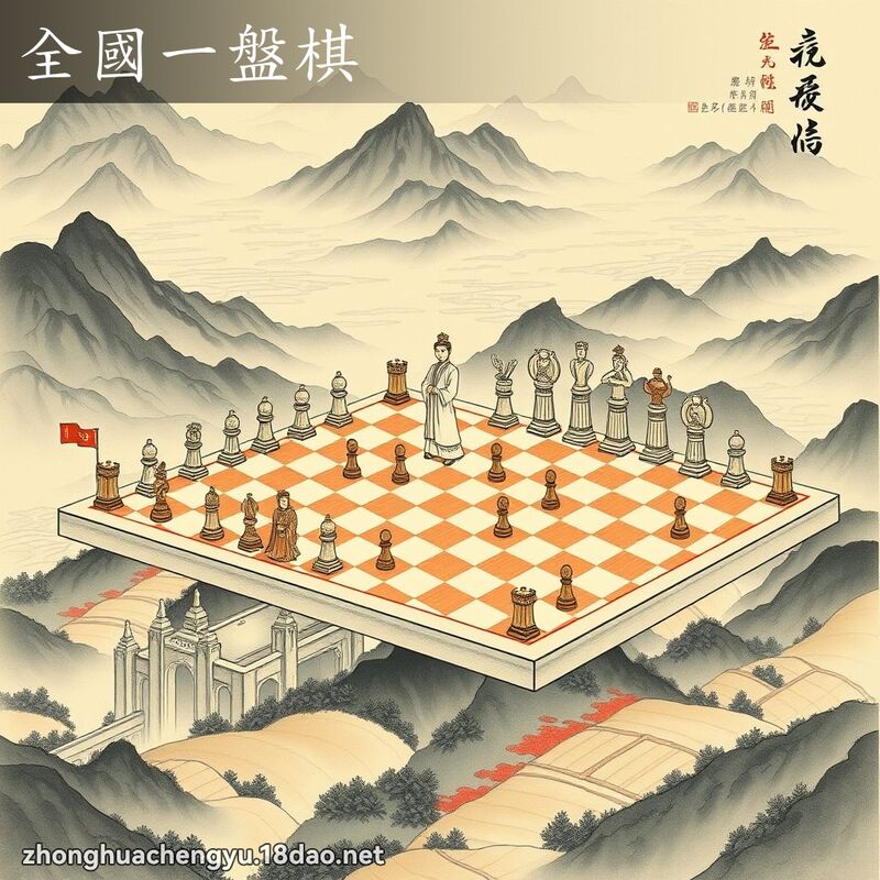 全國一盤棋 - 中華成語配圖