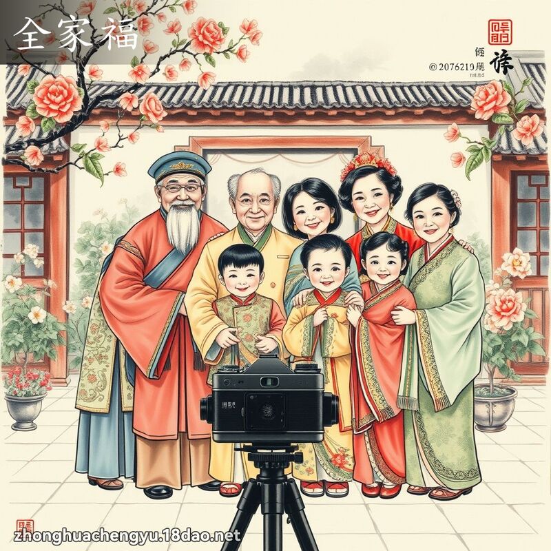 全家福 - 中華成語配圖