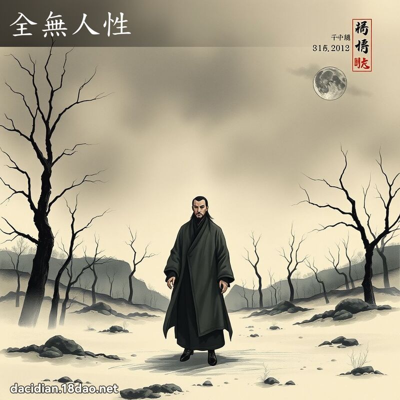 全無人性 - 中華成語配圖