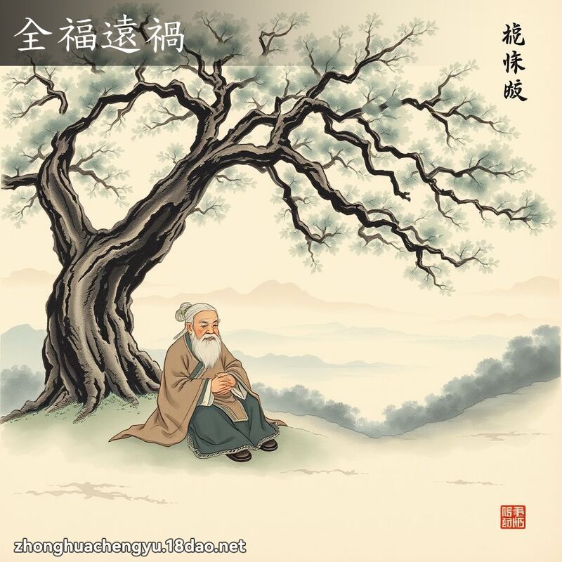 全福遠禍 - 中華成語配圖