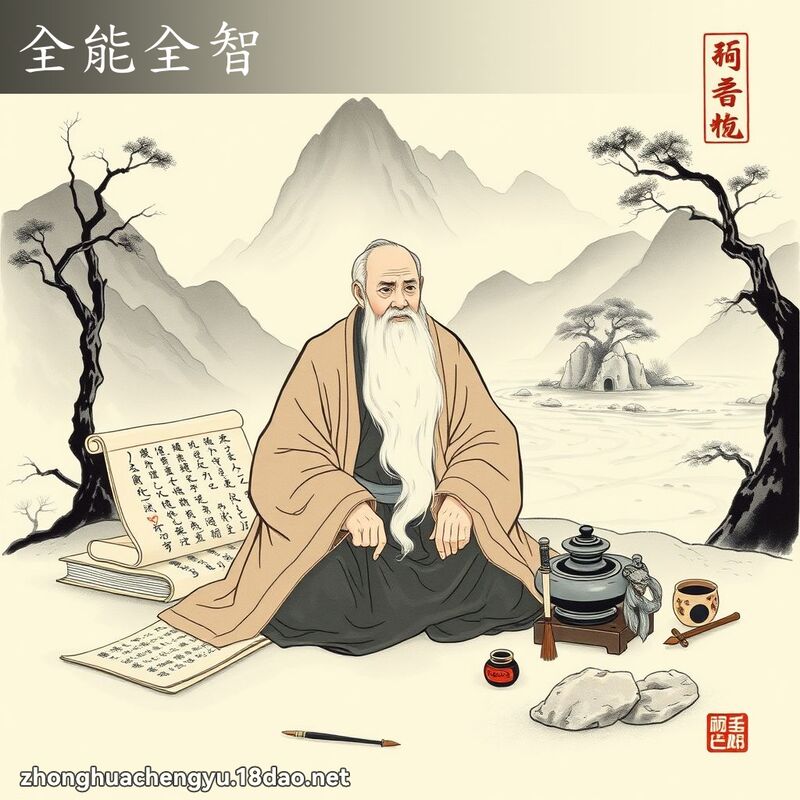 全能全智 - 中华成语配图