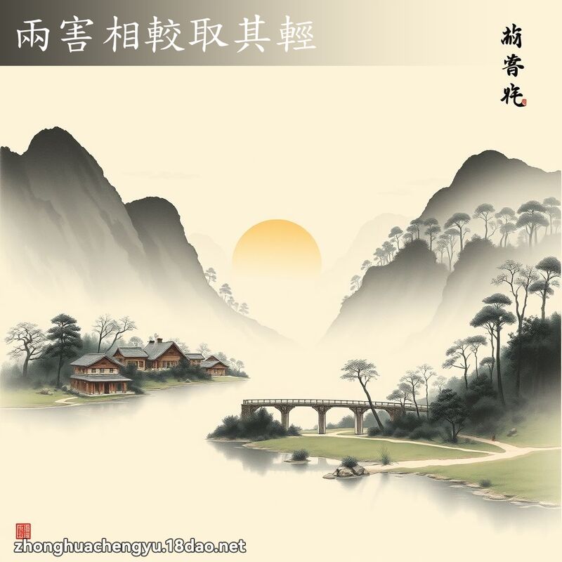 兩害相較取其輕 配图