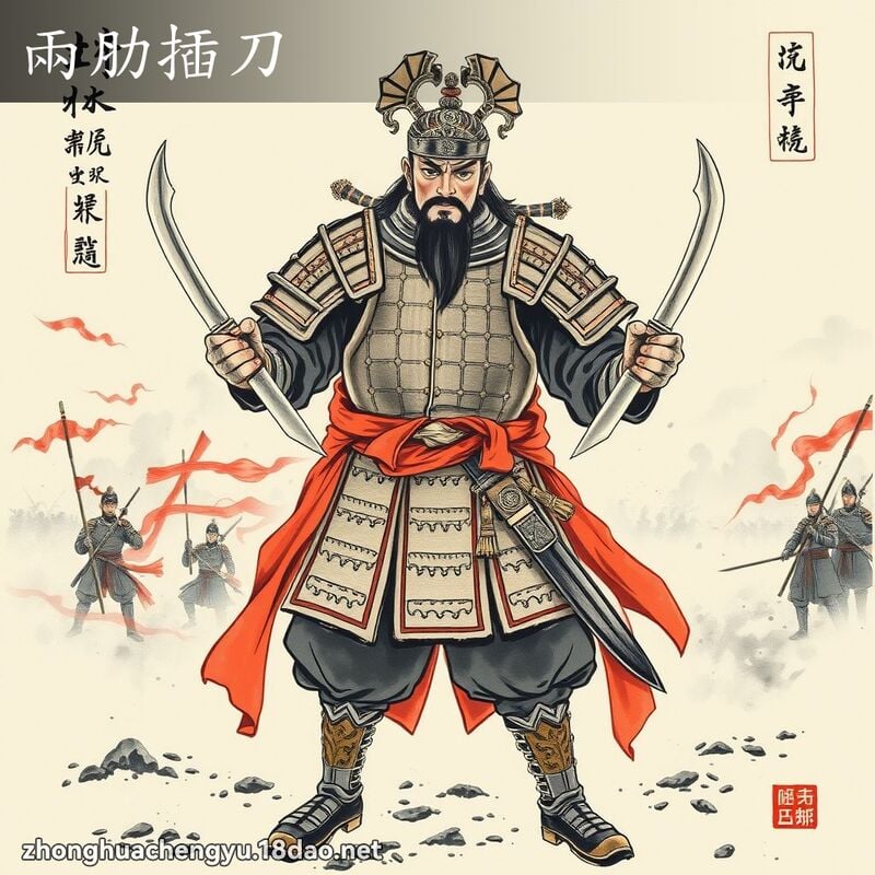 兩肋插刀 配图
