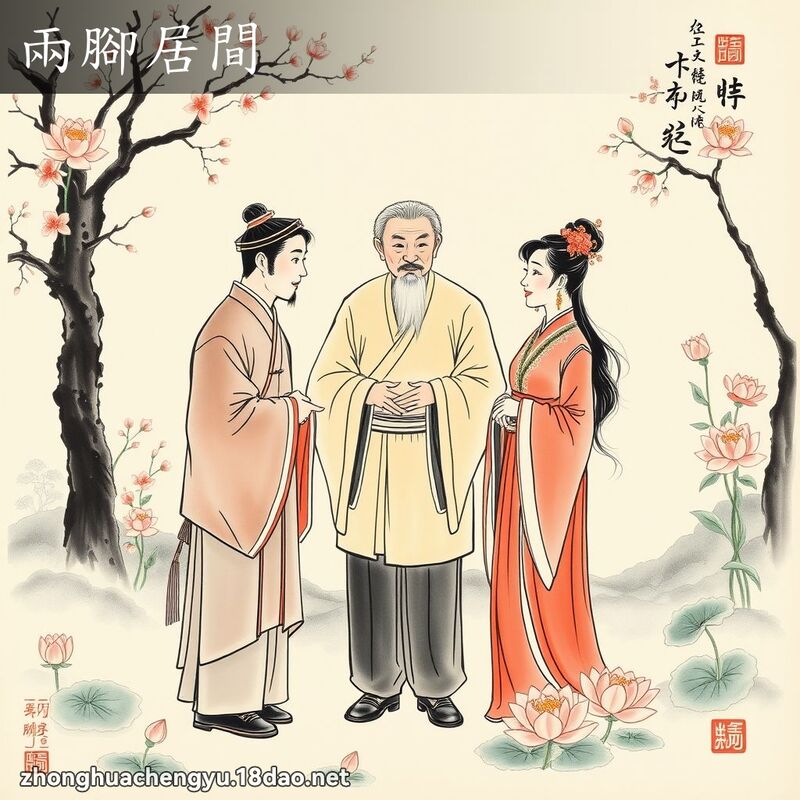兩腳居間 配图