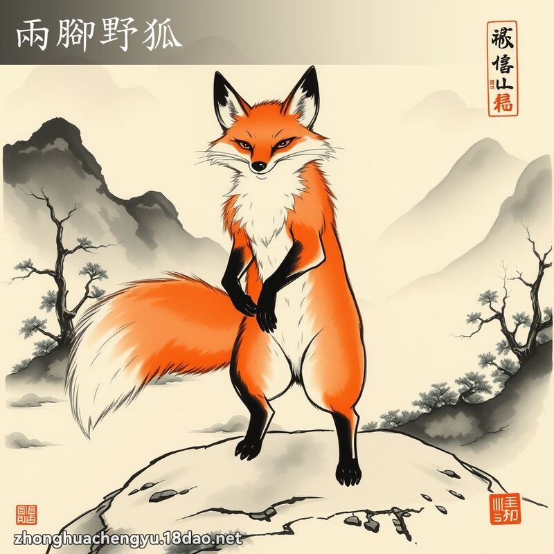 兩腳野狐 配图