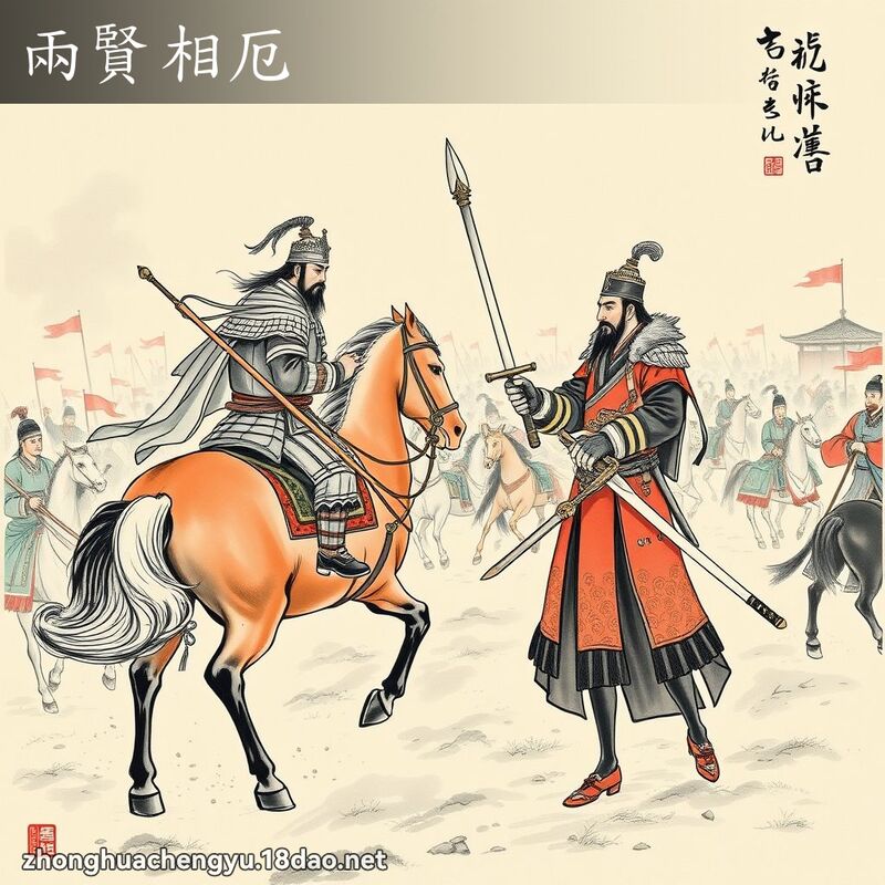 兩賢相厄 配图