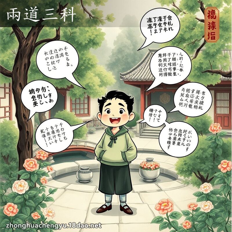 兩道三科 配图