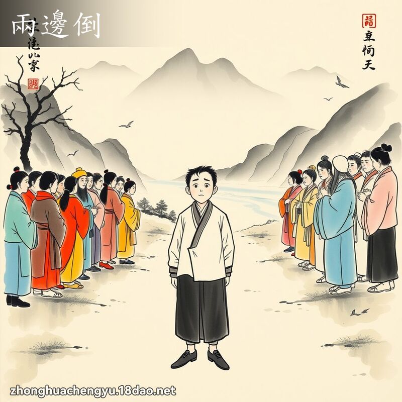 兩邊倒 配图