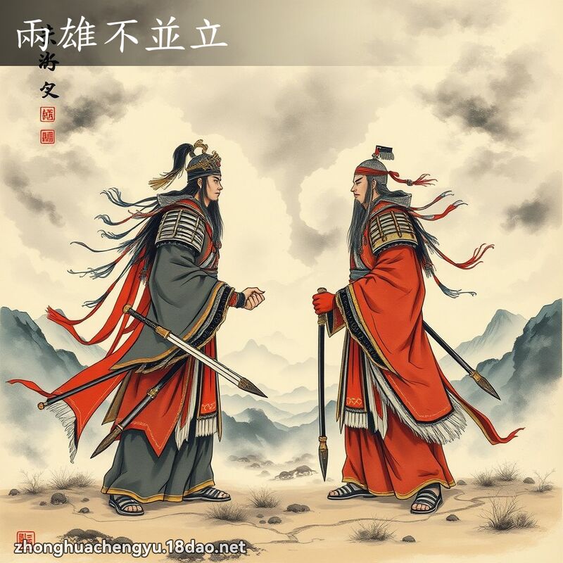 兩雄不並立 配图