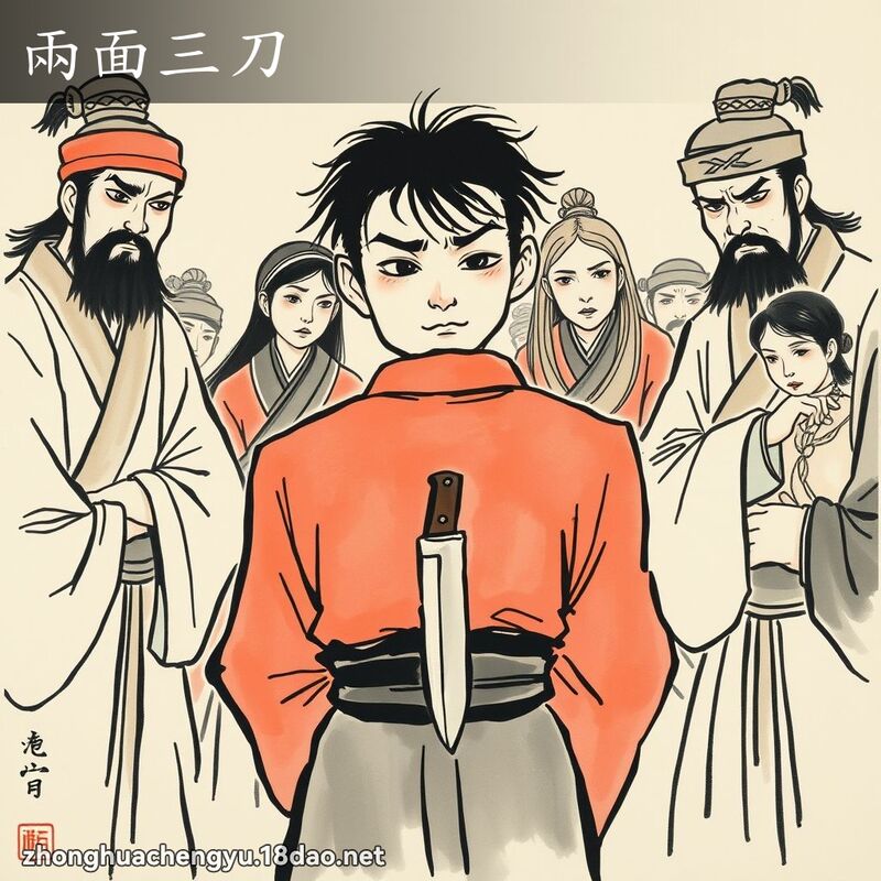 兩面三刀 配图