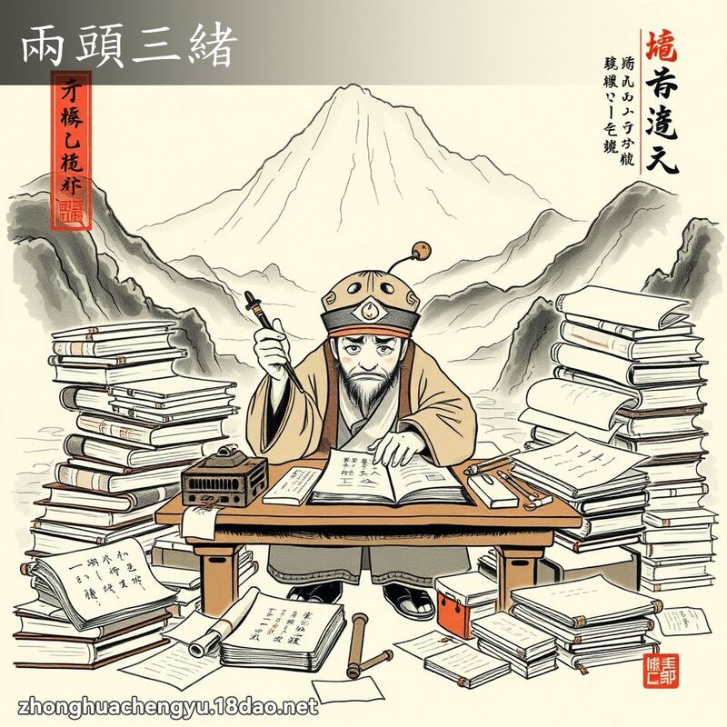 兩頭三緒 配图