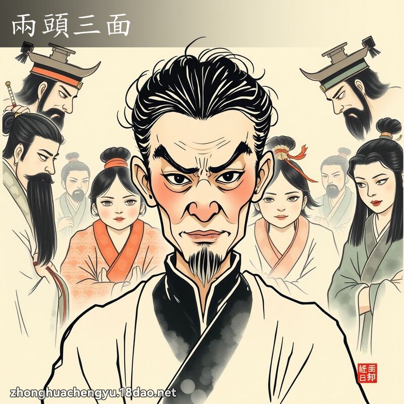 兩頭三面 配图