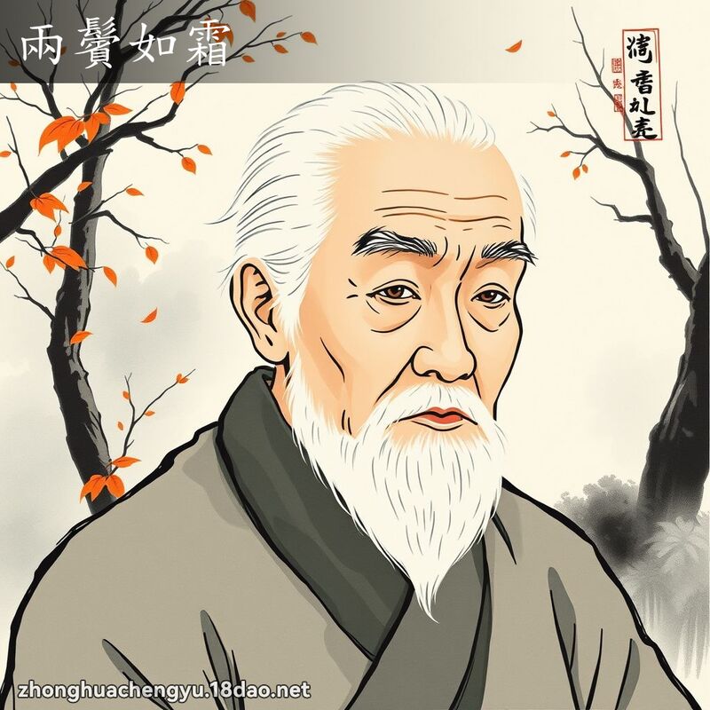兩鬢如霜 配图