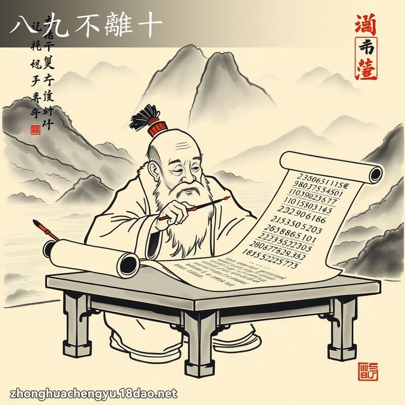 八九不離十 配图
