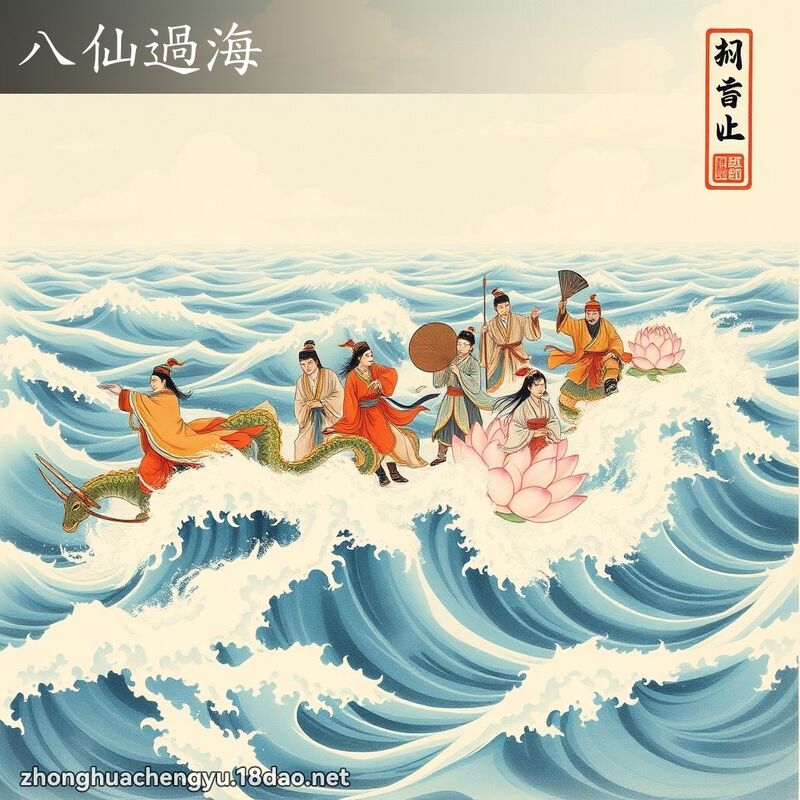 八仙過海 配图
