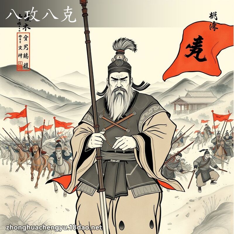 八攻八克 配图