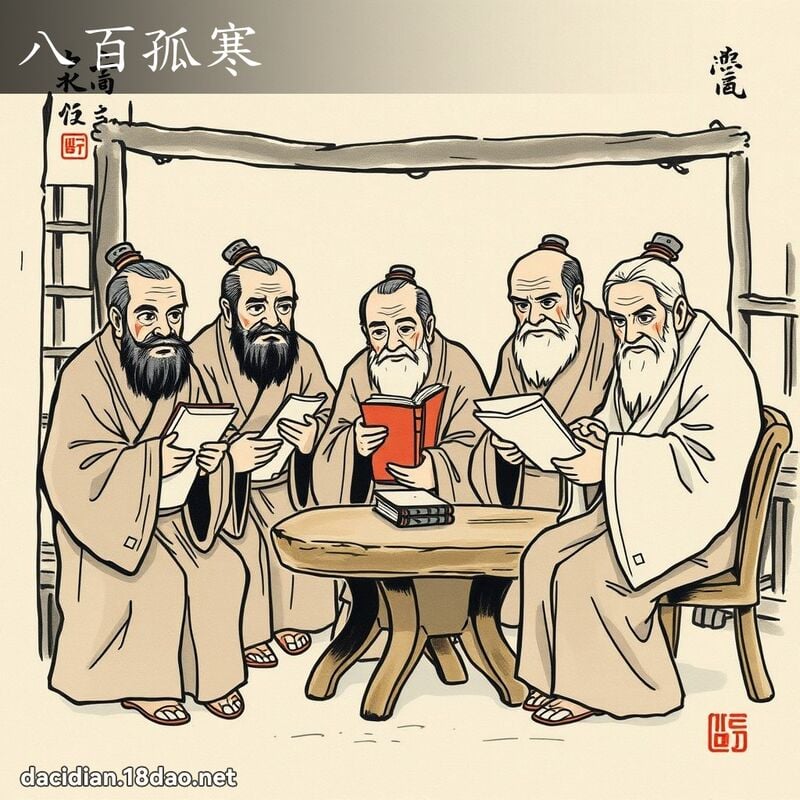 八百孤寒 配图