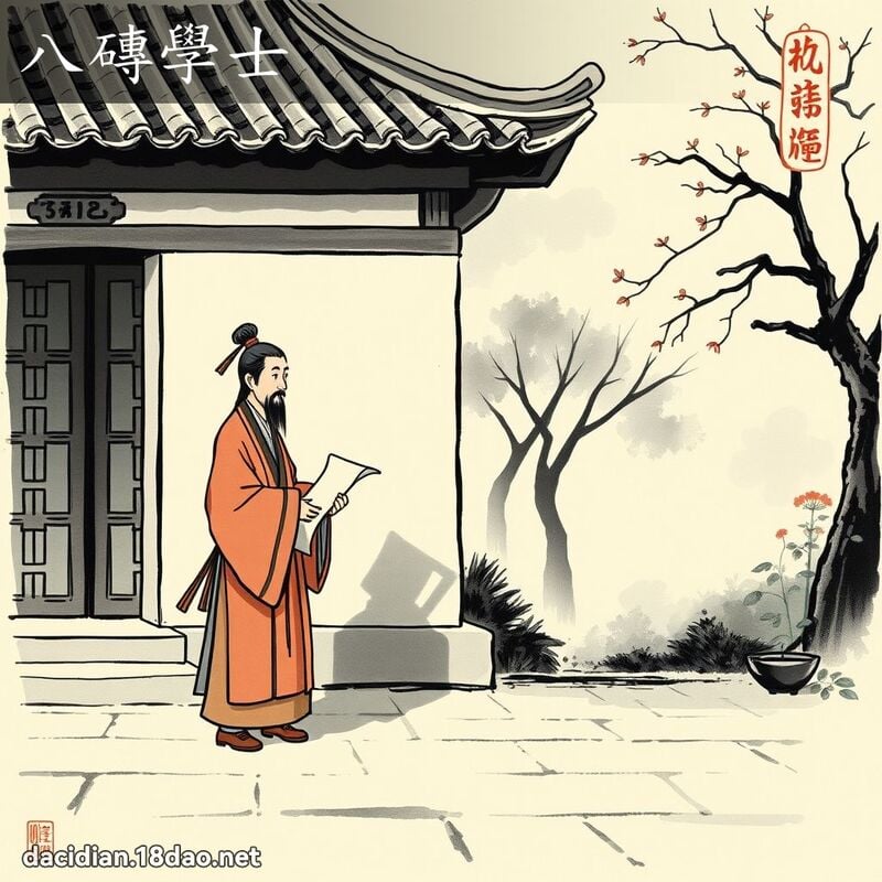 八砖学士 配图