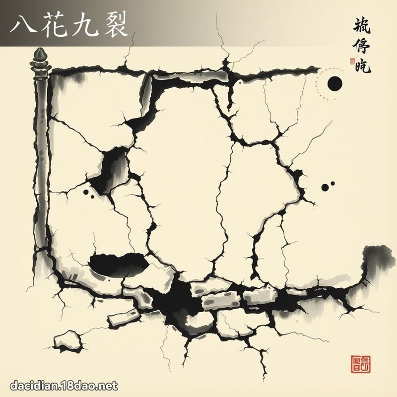 八花九裂 配图