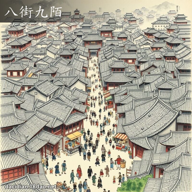 八街九陌 配图