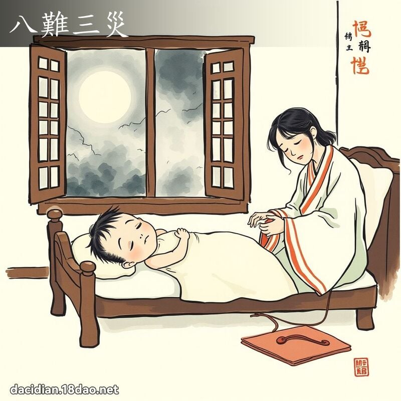 八难三灾 配图