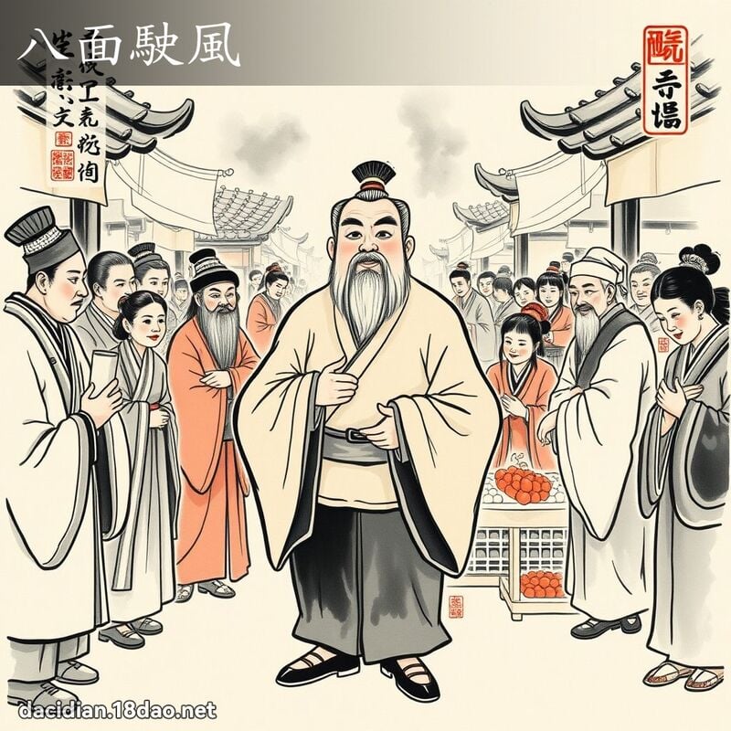 八面驶风 配图